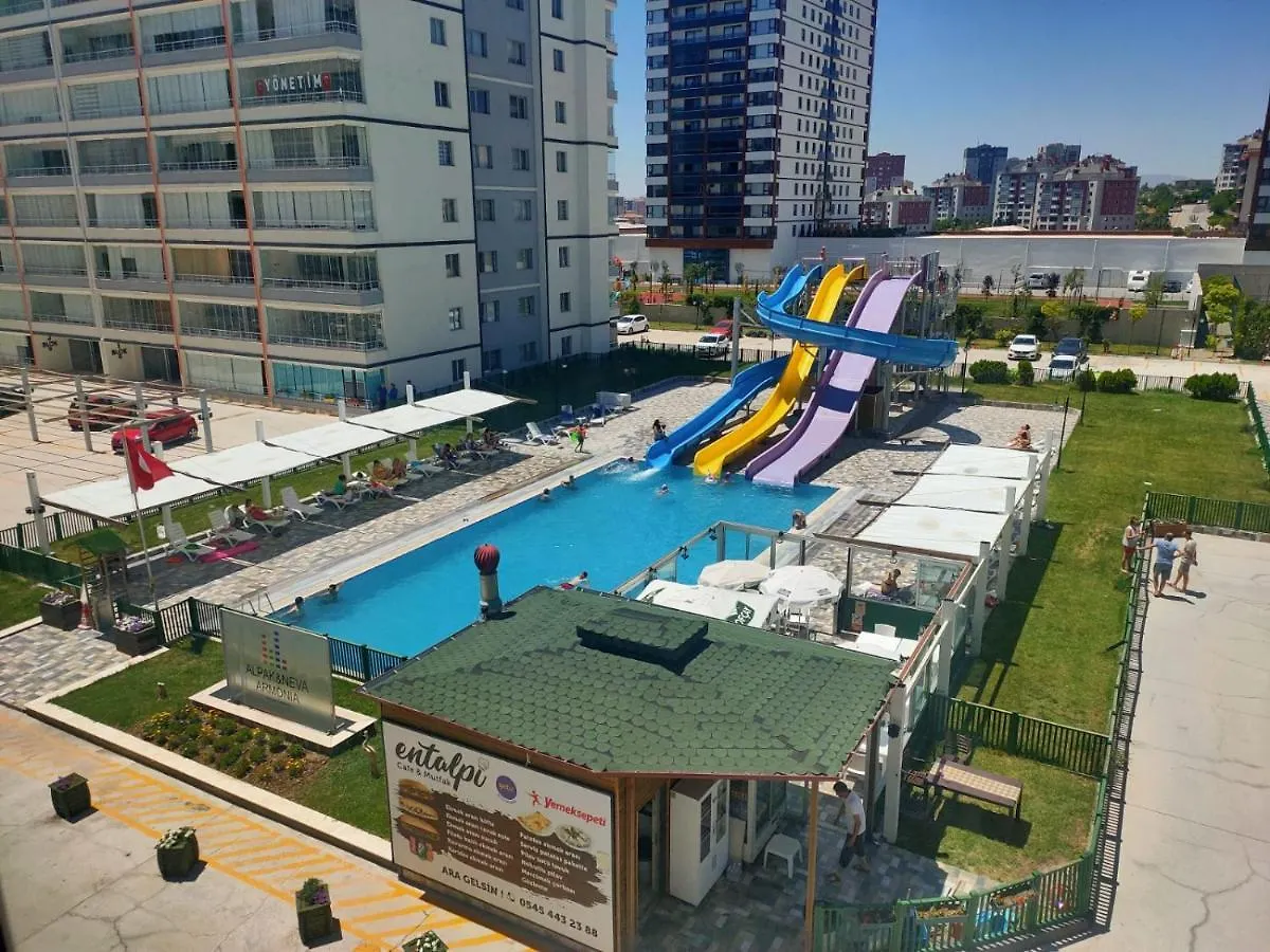 Eryaman, Armonia 1+1 Havuzlu Luks Rezidance Lejlighed Ankara